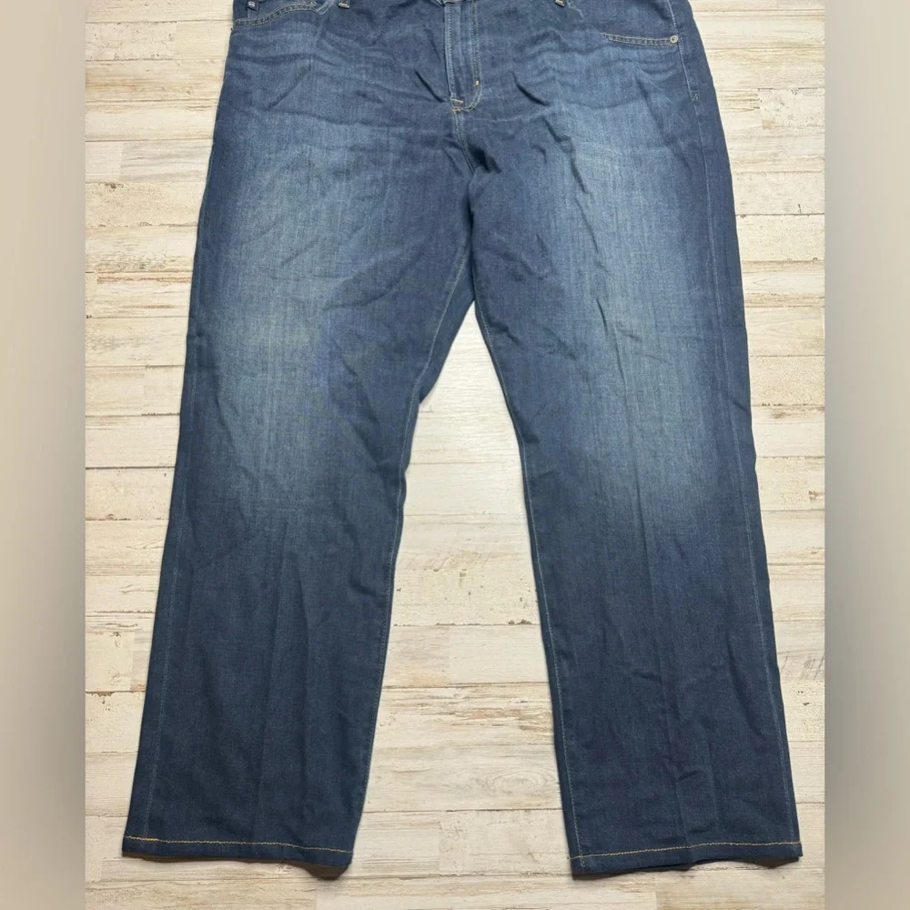 AG Adriano Goldschmied The Everett Blue Jeans Mens 42x32 (44x29) Slim Straight - Picture 4 of 11